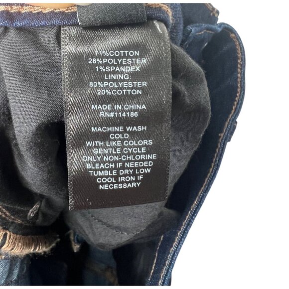 Frye Womens Blue Denim Flared Jeans Size 27 - Picture 7 of 14